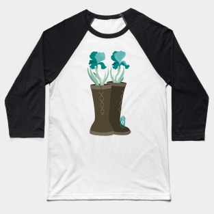 Iris Rain Boots Baseball T-Shirt